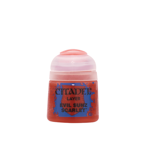 Citadel Layer Evil Sunz Scarlet paint pot