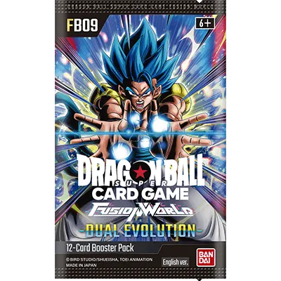 Dragon Ball Super Card Game Fusion World FB09 Dual Evolution booster pack