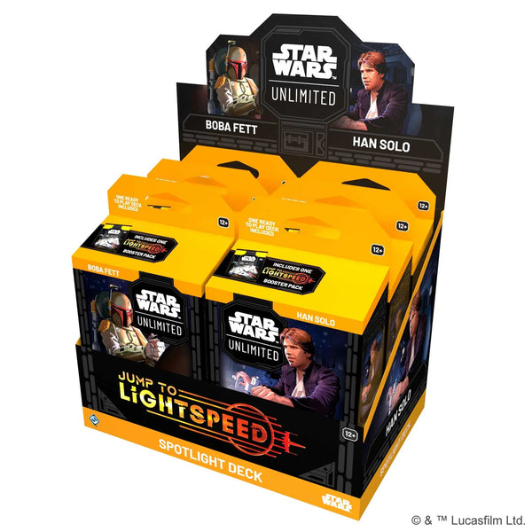 Star Wars: Unlimited Spotlight Deck - Han Solo & Boba Fett - Jump to Lightspeed Set 4