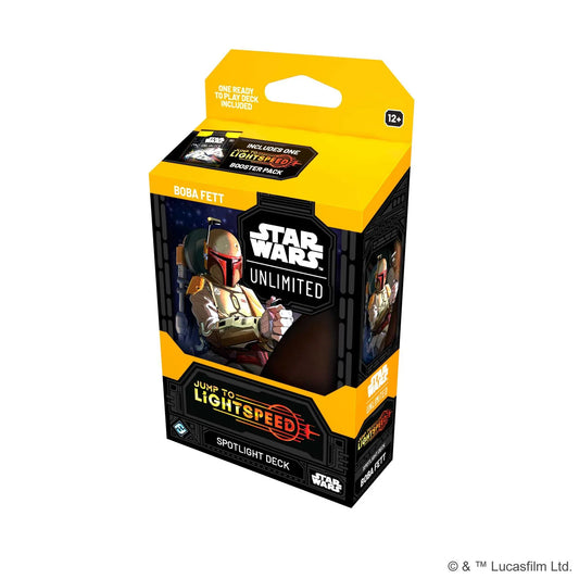 Star Wars: Unlimited Spotlight Deck - Han Solo & Boba Fett - Jump to Lightspeed Set 4