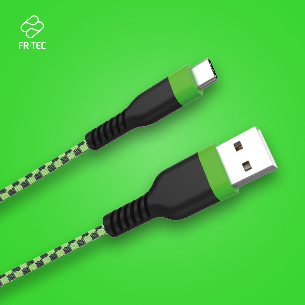 FR-TEC Play and Charge Kit USB-C cable detail