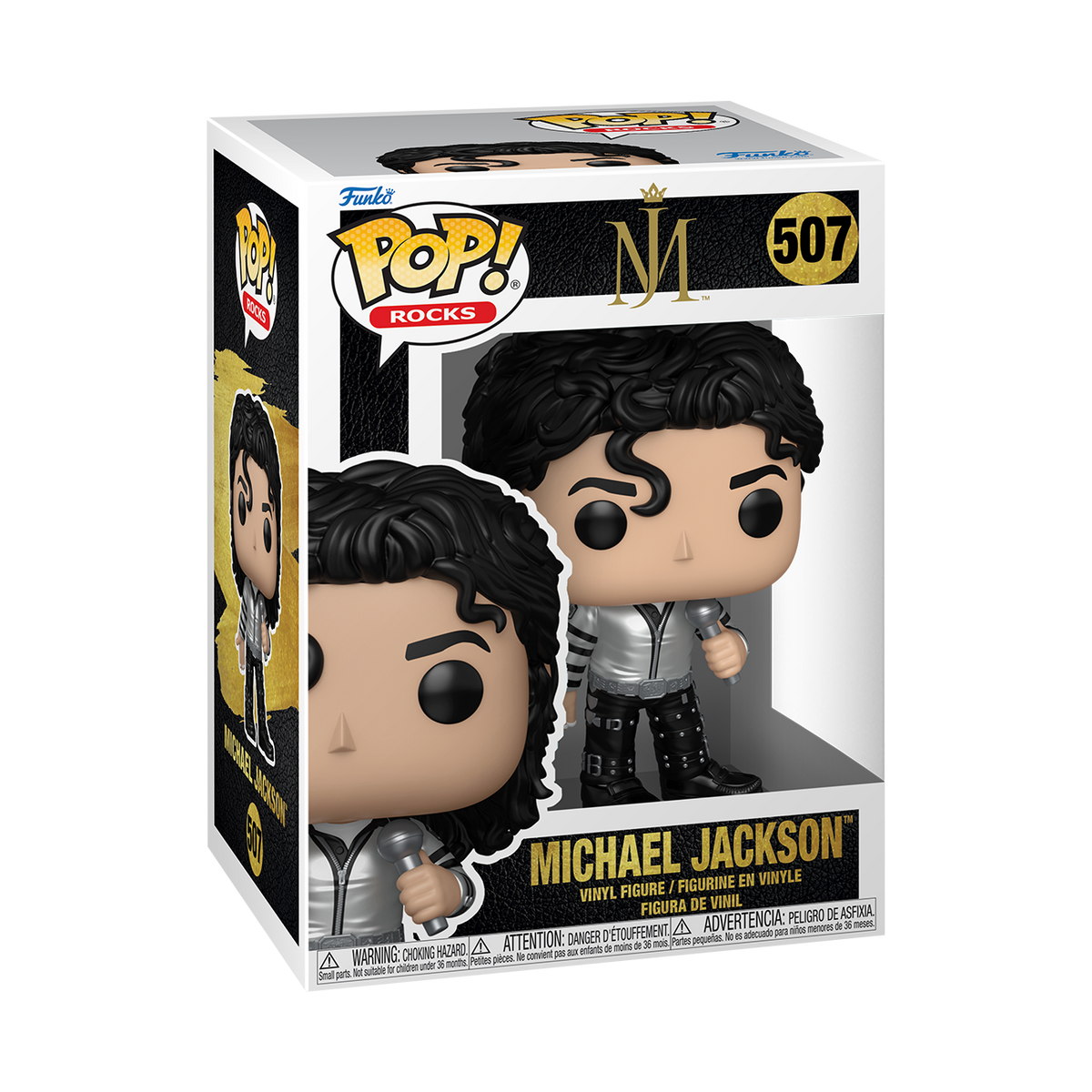 Funko POP! Rocks: Michael Jackson - Bad Tour (Metallic) - view 2