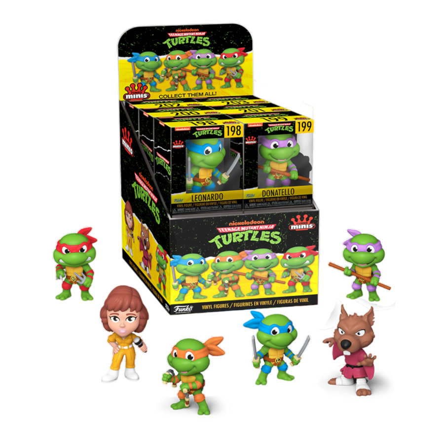 Funko Mini Vinyl Figures: TMNT Assorted