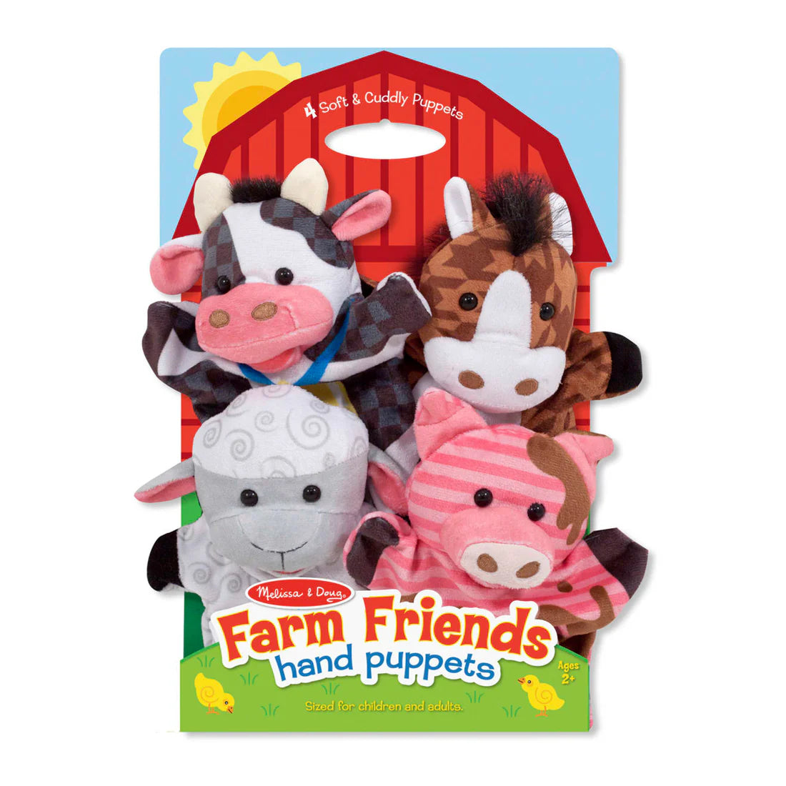 Melissa & Doug: Farm Friends Hand Puppets