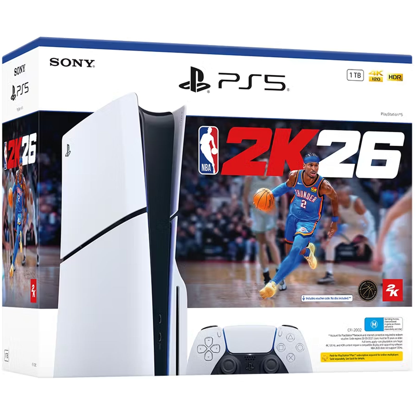 PlayStation 5 Console Disc NBA 2K26 Bundle