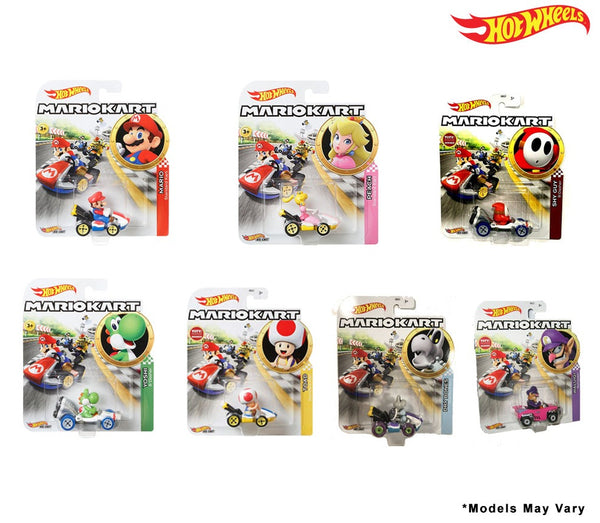 Hot Wheels Mario Kart Assorted