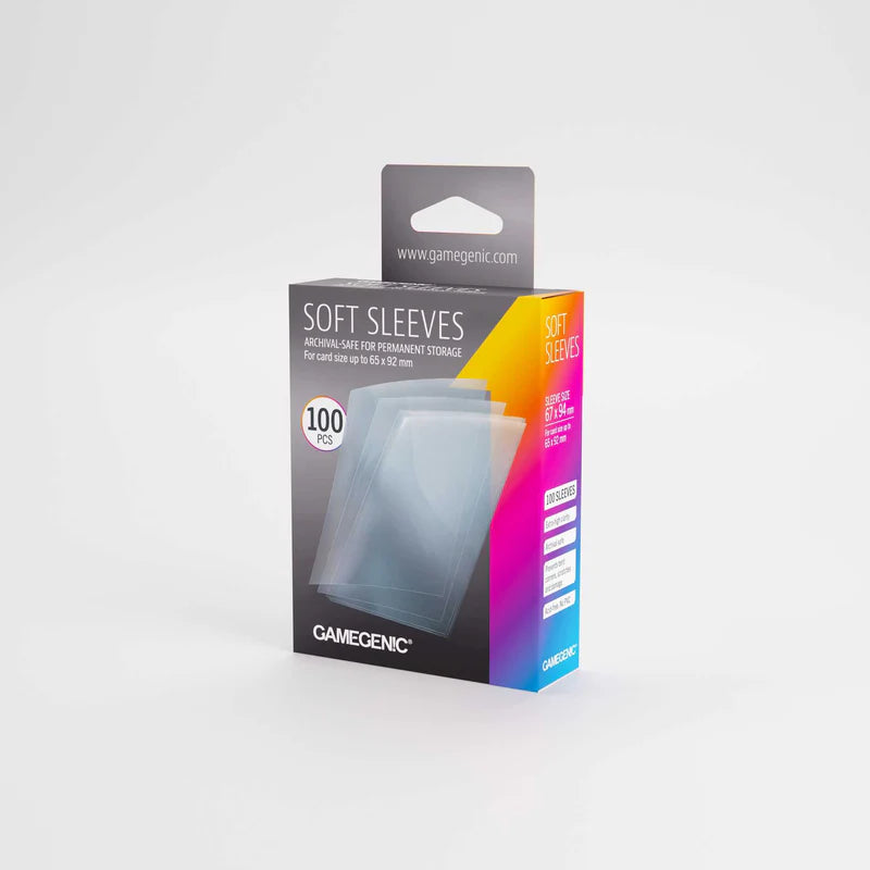 Gamegenic: Soft Sleeves 67 x 94 mm (100 ct.)