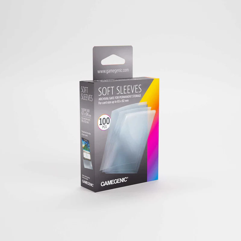 Gamegenic: Soft Sleeves 67 x 94 mm (100 ct.)