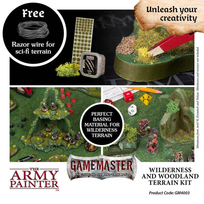 The Army Painter - GameMaster - Wilderness & Woodlands Terrain Kit