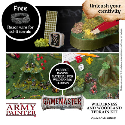 The Army Painter - GameMaster - Wilderness & Woodlands Terrain Kit