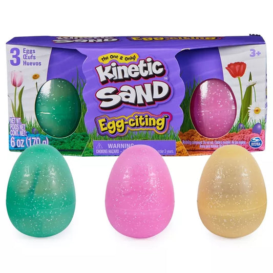 Kinetic Sand Egg-citing Surprise