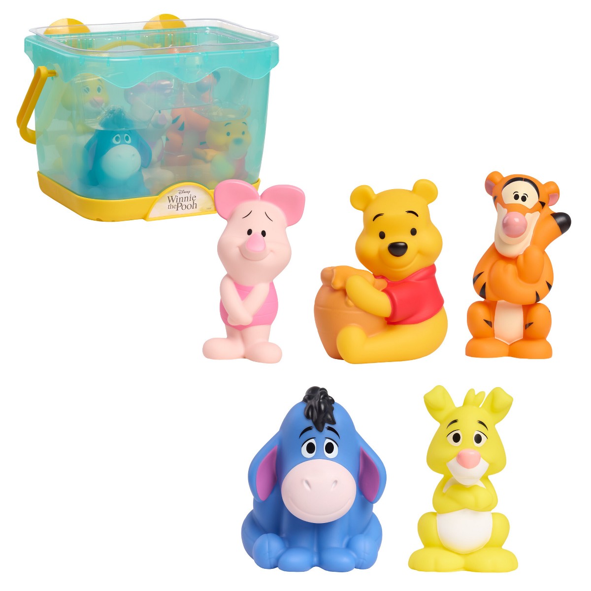 Disney Winnie the Pooh Bath Caddy set front