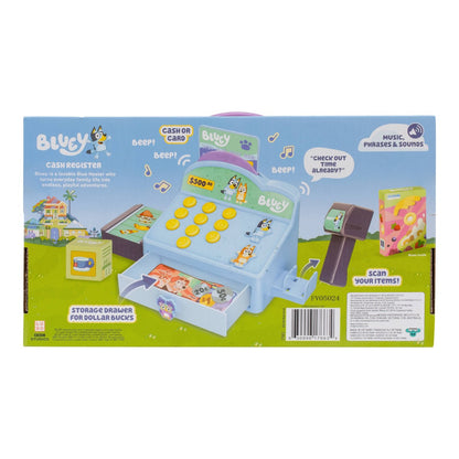 Bluey Cash Checkout box back
