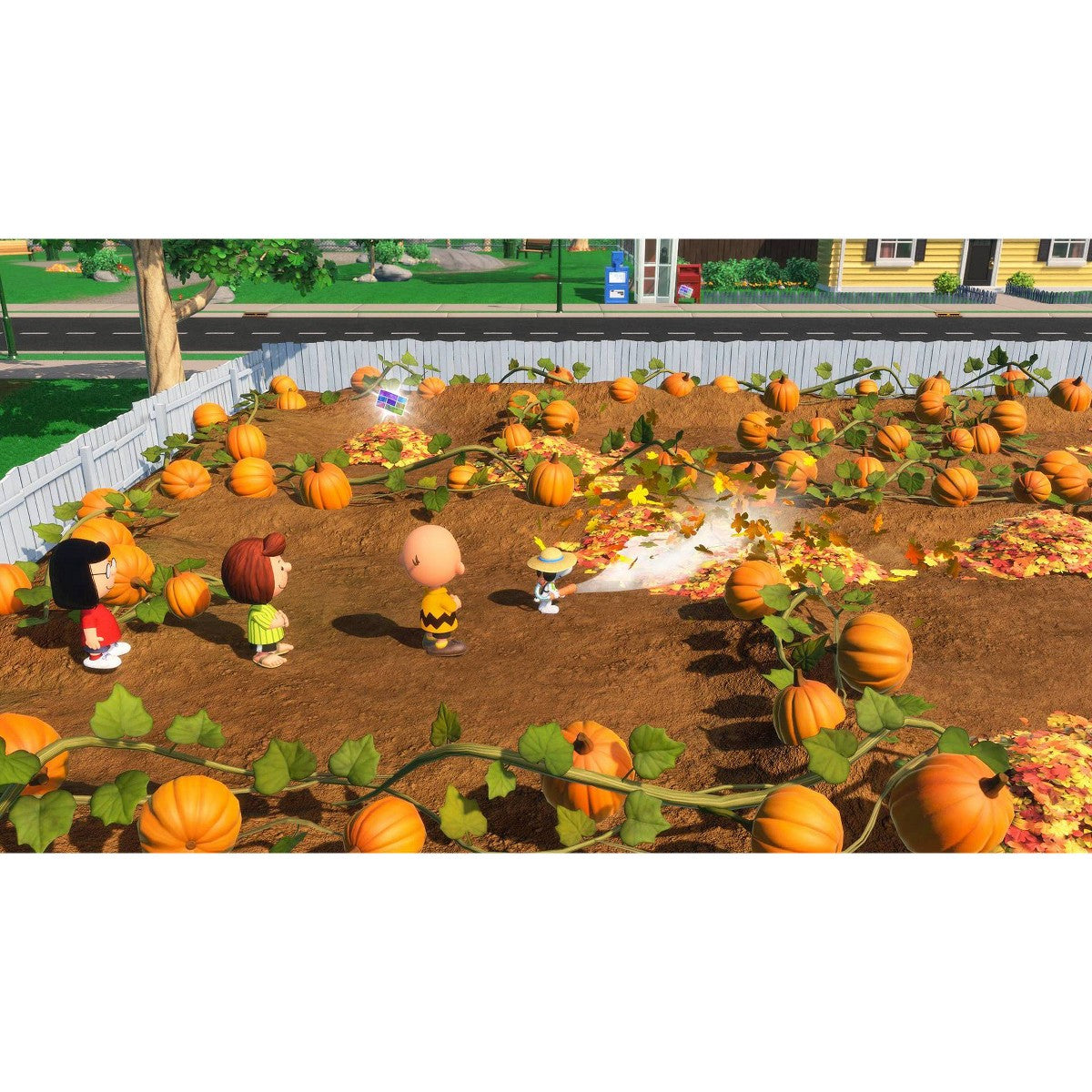 Snoopy and The Great Mystery Club pumpkin patch screenshot