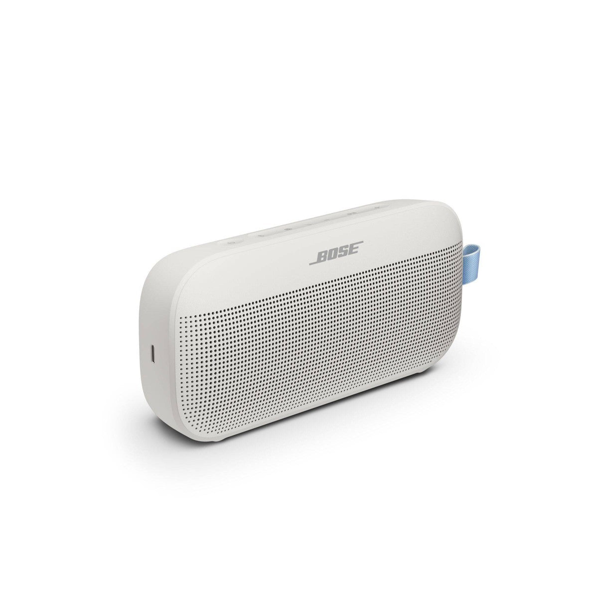 Bose SoundLink Flex II Fog Grey angled view