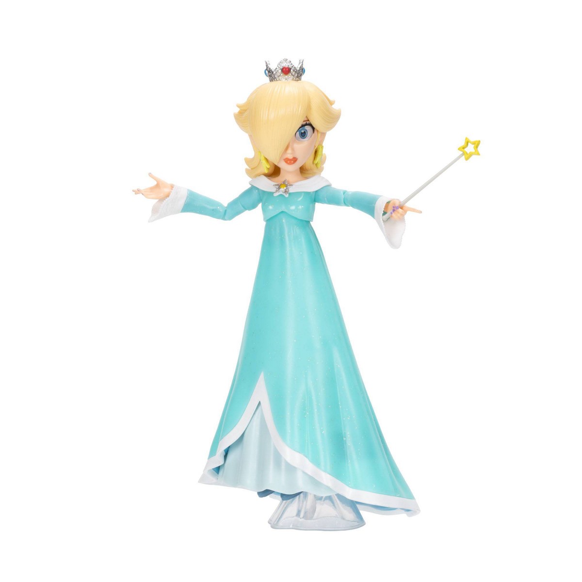 The Super Mario Galaxy Movie Rosalina figure front view