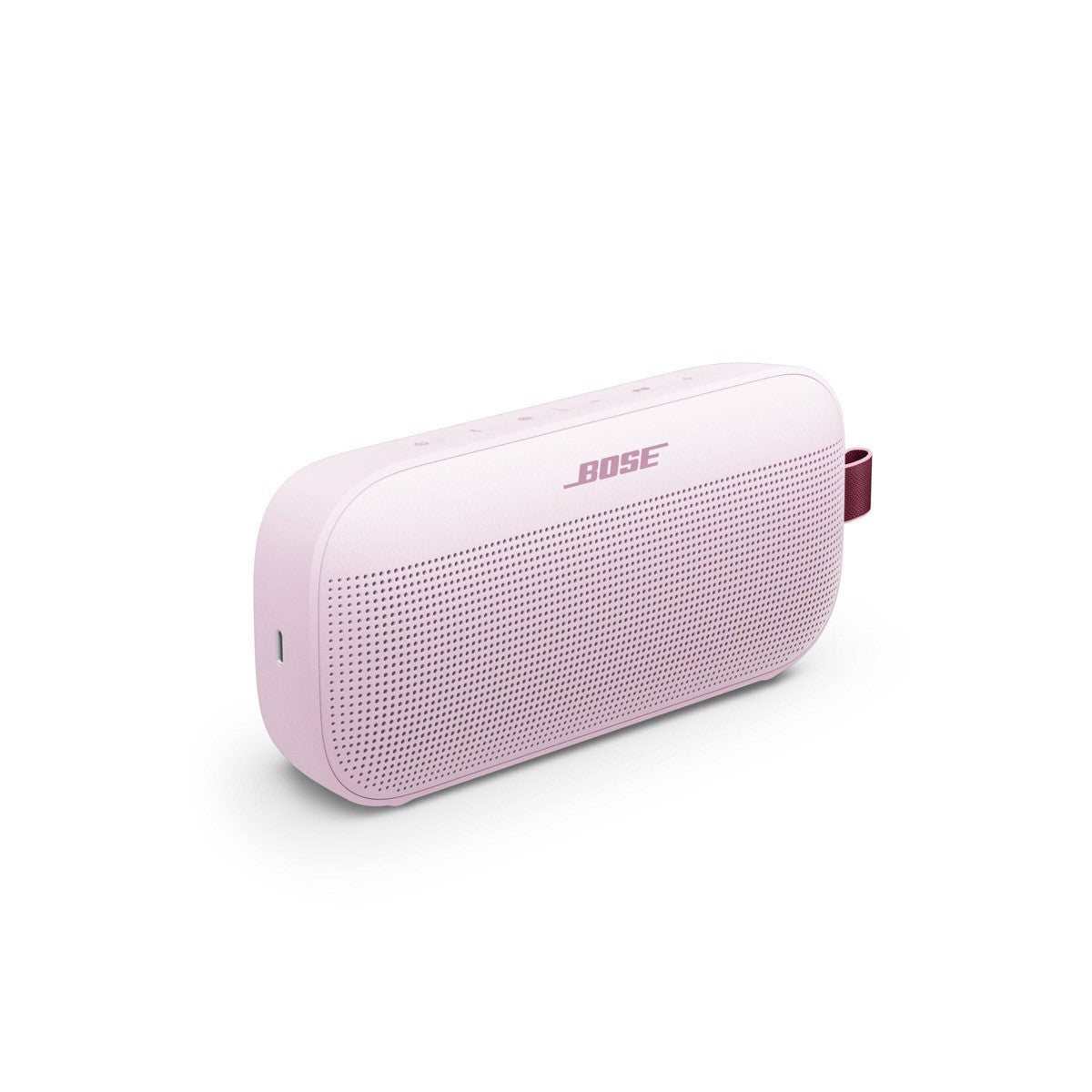 Bose SoundLink Flex II Petal Pink angled view