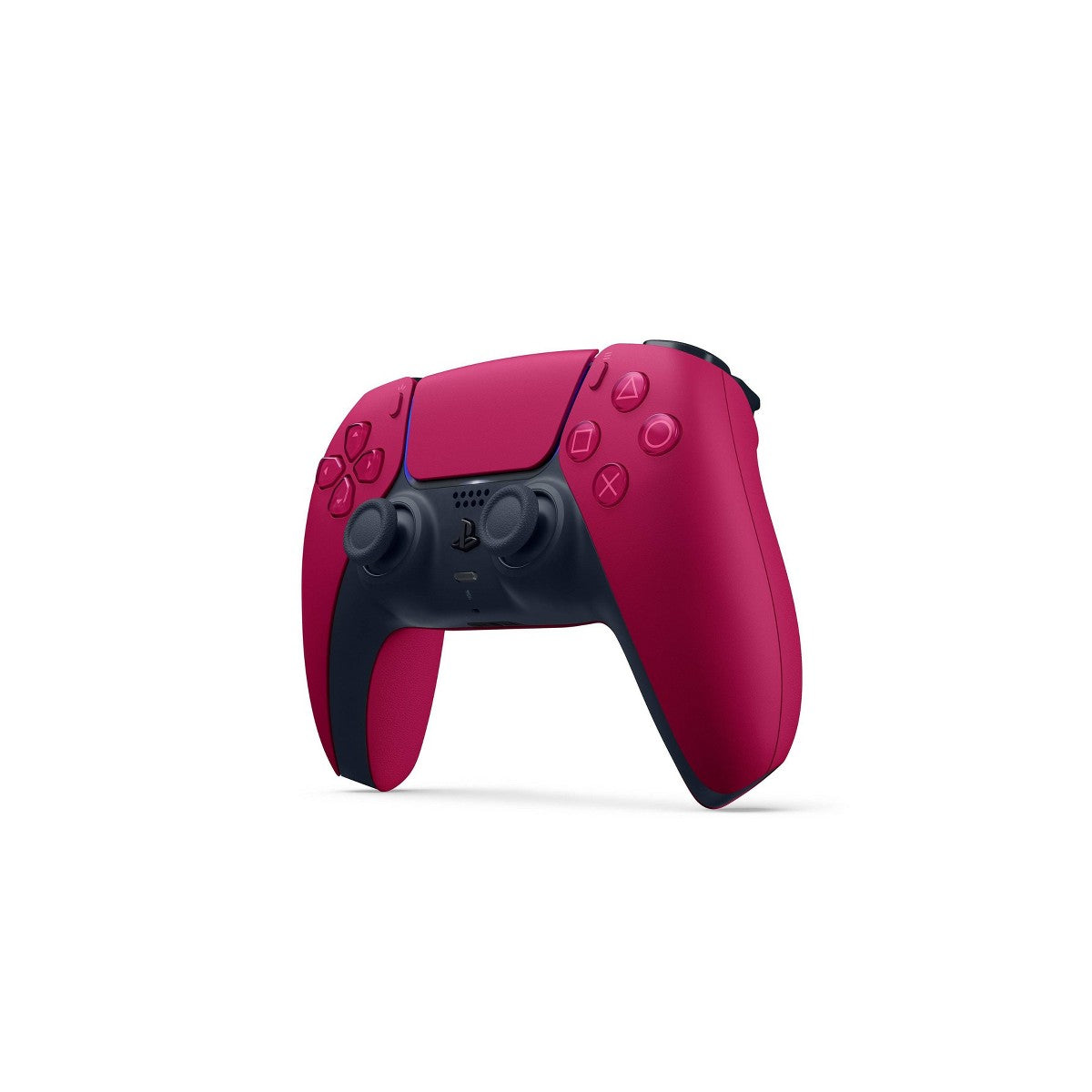 DualSense Wireless Controller - Cosmic Red angled view