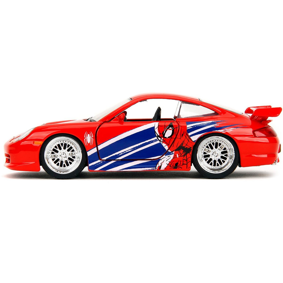 Jada Spider-Man Porsche 911 GT3 RS side view