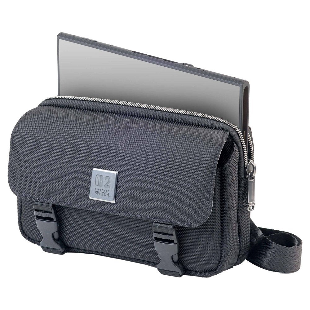 Nintendo Switch 2 Game Traveler Deluxe Crossbody Bag Case MC17 with console
