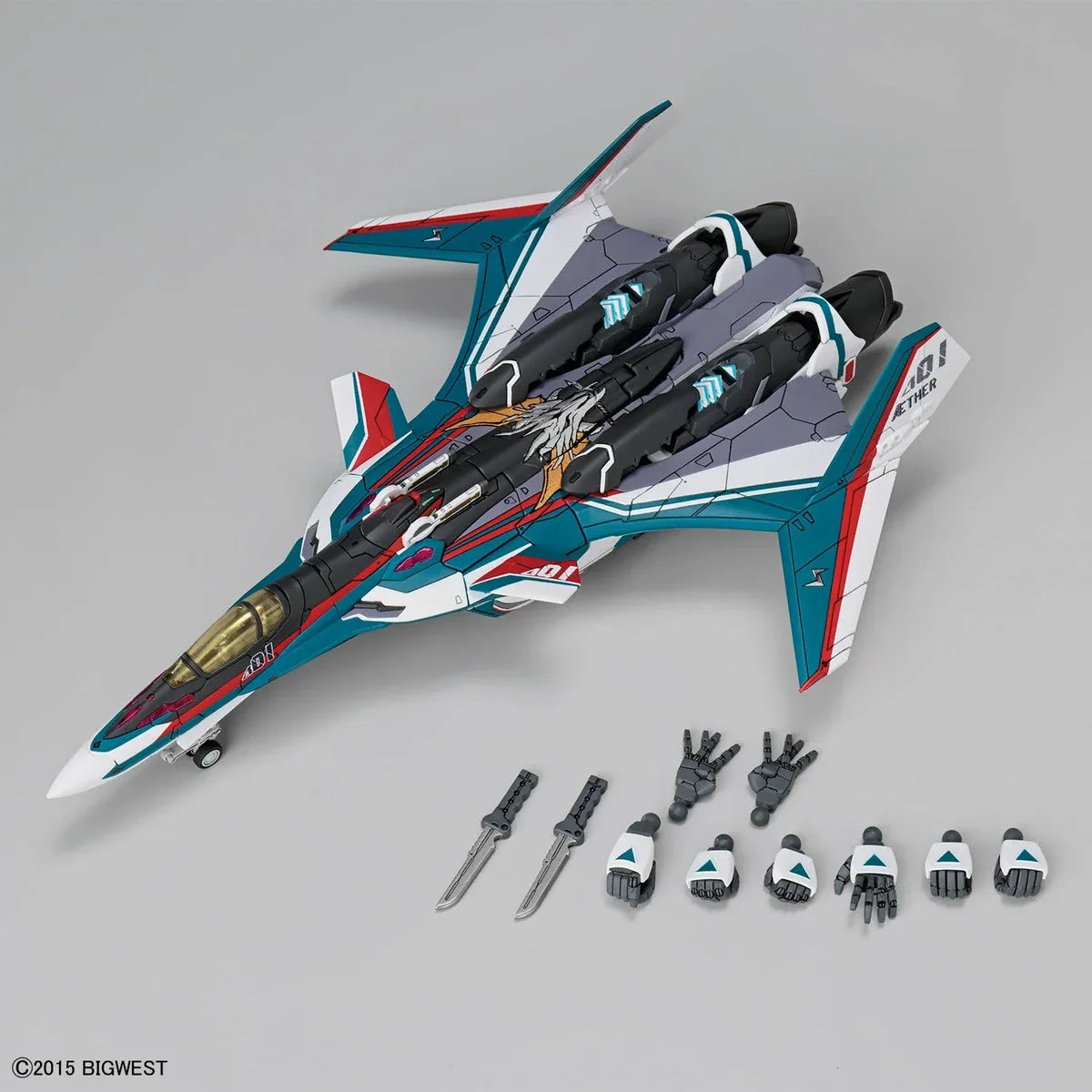 HG 1/100 VF-31S Siegfried [Arad Mölders Use] (Deluxe Ver.)