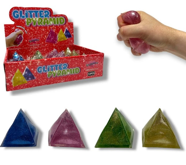 Pyramid Maltose Glitter Squishies