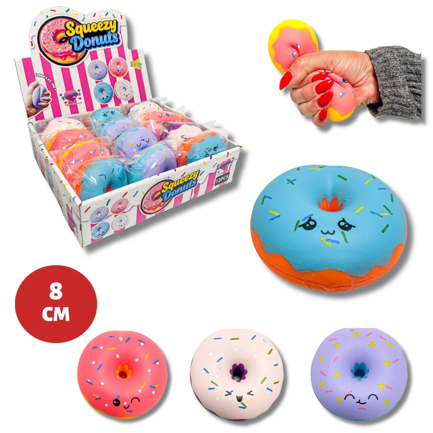 Doughnut 8cm Squeezy