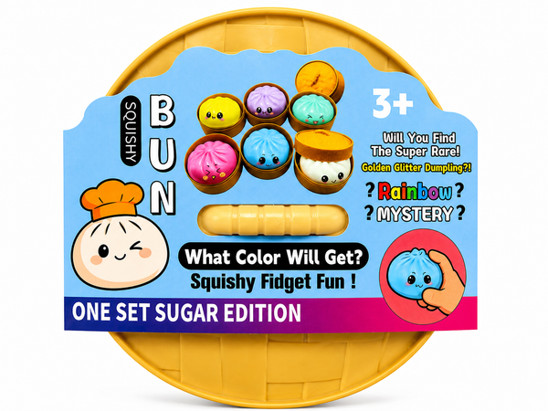 Squishy Bun Dumpling Toy