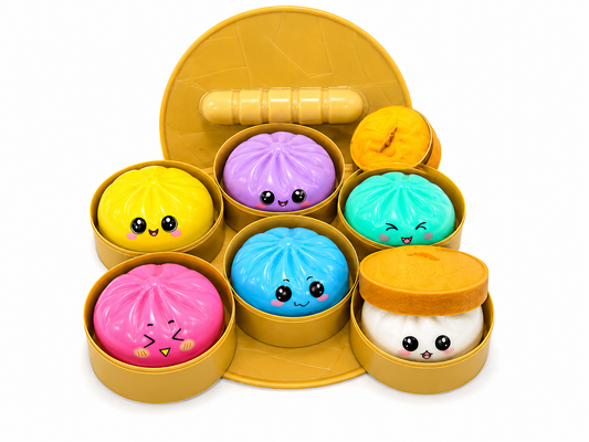 Squishy Bun Dumpling Toy
