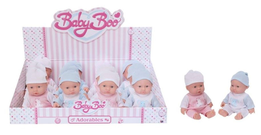 Baby Boo Number Two BABY BOO ADORABLES DOLL PINK OR BLUE ASST (SITTING UP) – VIJAY