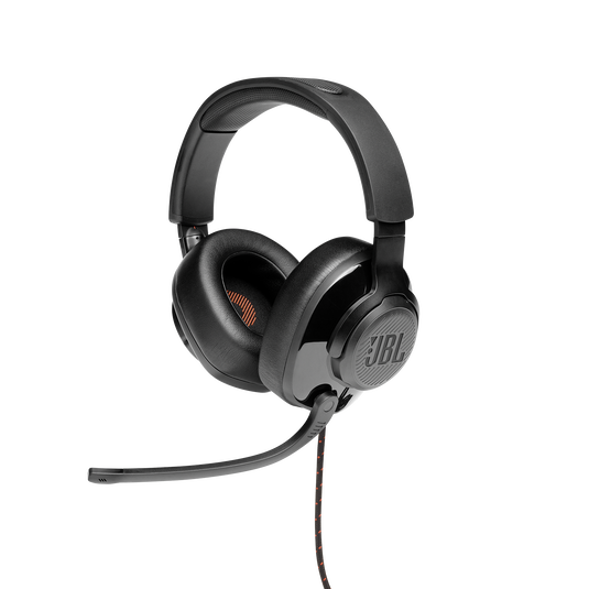 JBL Quantum 200 Black Wired Gaming Headset