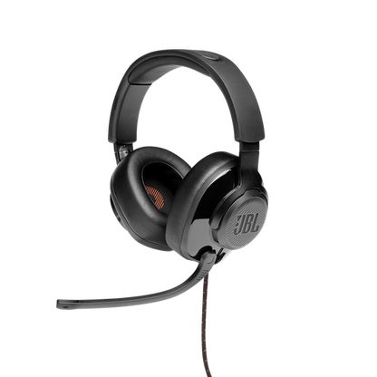 JBL Quantum 200 Black Wired Gaming Headset