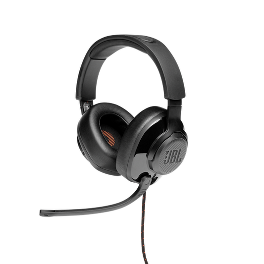 JBL Quantum 200 Black Wired Gaming Headset