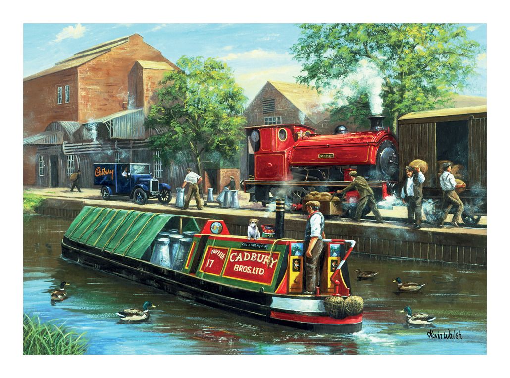 Nostalgia Collection Canal Transport 1000pc