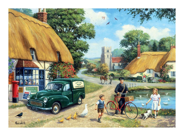 Nostalgia Collection Village Postman 1000pc
