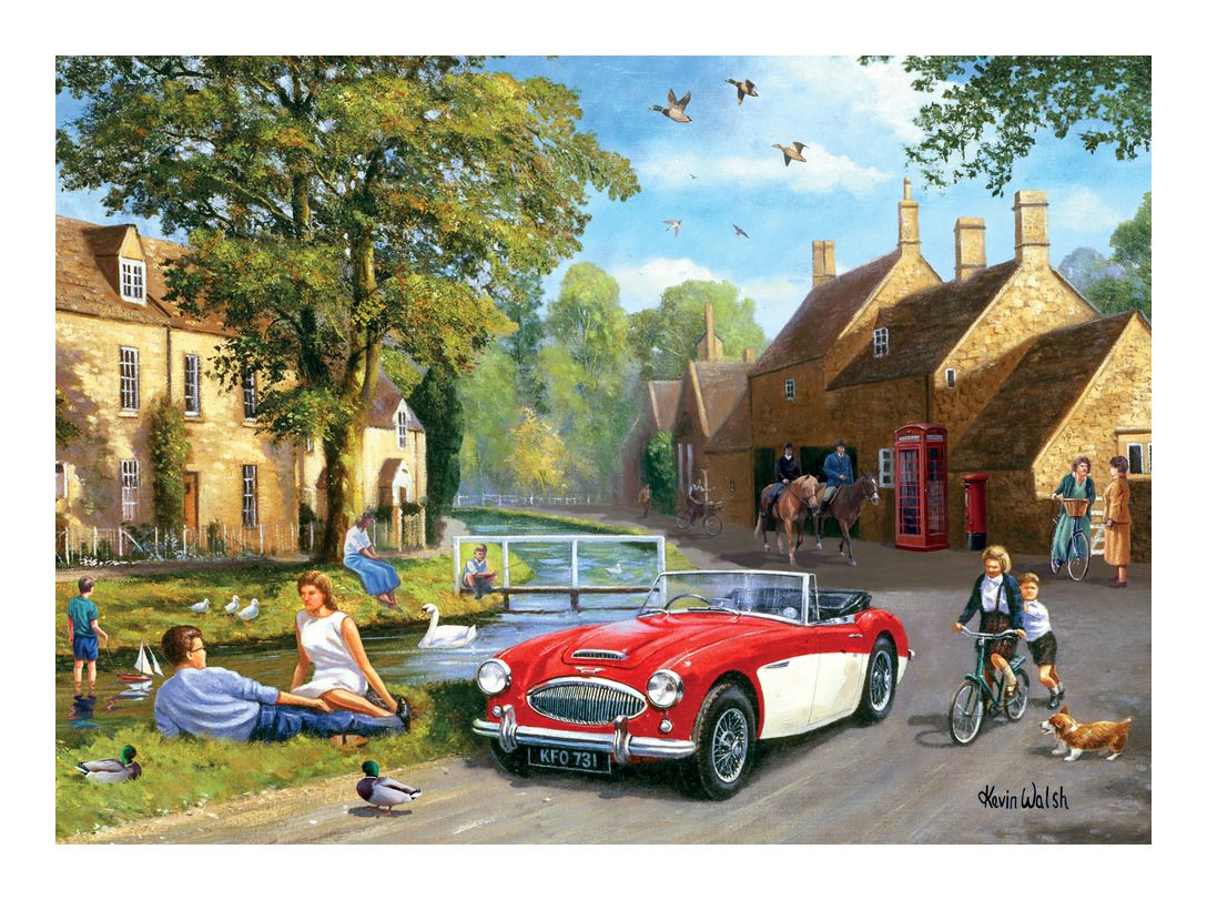 Nostalgia Collection Cotswold Village 1000pc