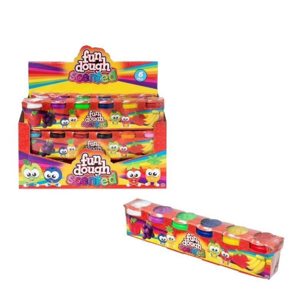 Scented Dough 6 Pack Assorted
