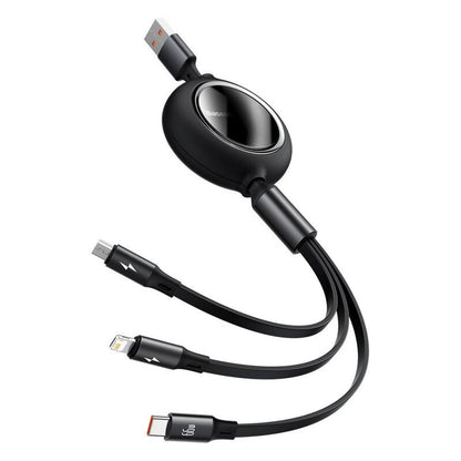 Baseus Bright Mirror Cable 3V1 1.2M Black