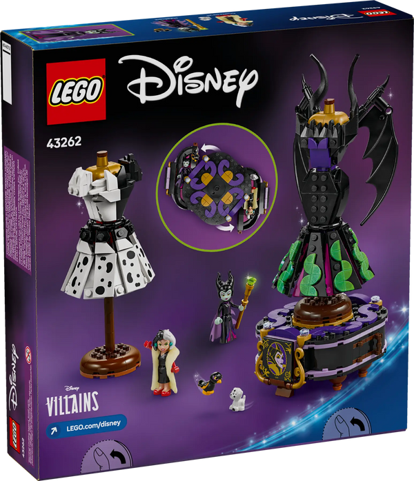 LEGO® | Disney Villains: Maleficent's and Cruella De Vil's Dresses (43262)