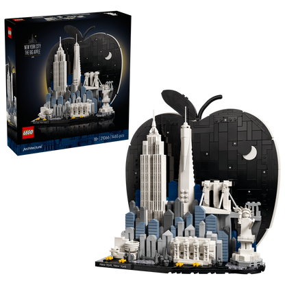 LEGO® | Architecture: New York City: The Big Apple (21066) - box and product image