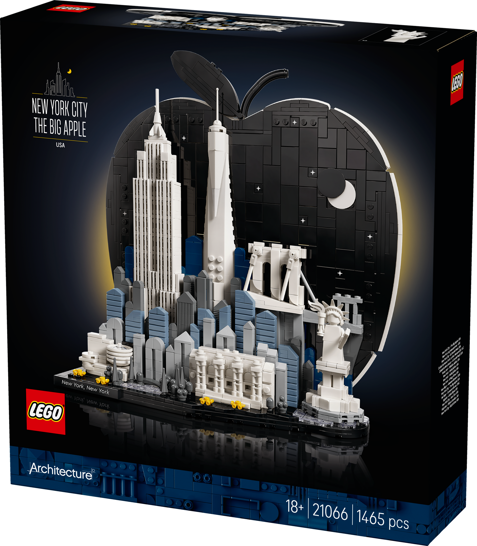 LEGO® | Architecture: New York City: The Big Apple (21066) - box detail