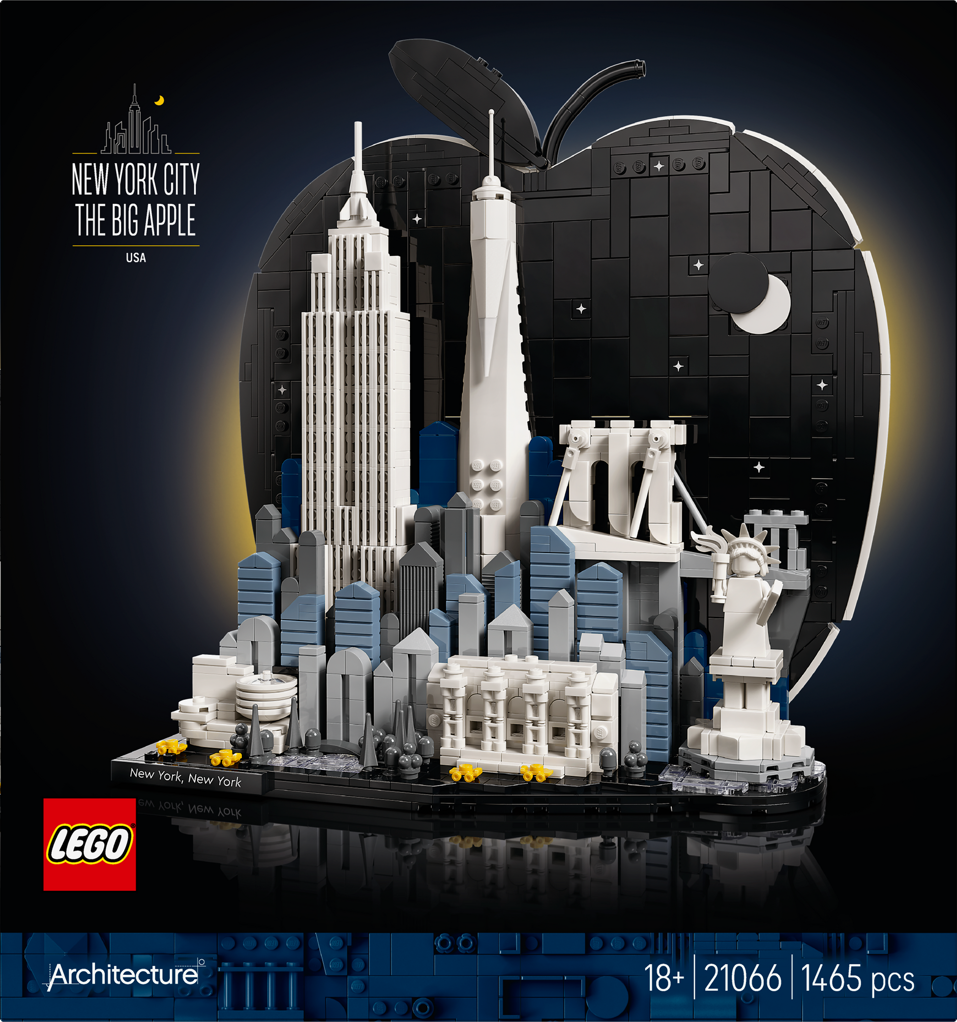 LEGO® | Architecture: New York City: The Big Apple (21066) - box back