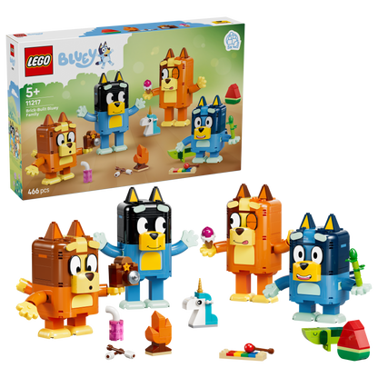 LEGO® | Bluey: Brick-Built Bluey Family (11217) - box and product image