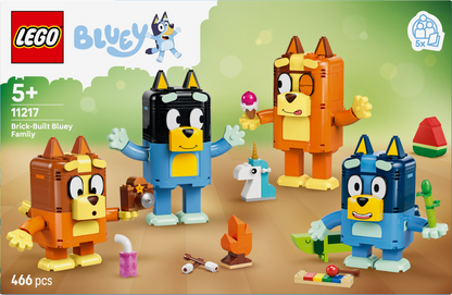 LEGO® | Bluey: Brick-Built Bluey Family (11217) - box back