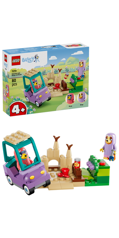 LEGO® | Bluey: Grannies with Bingo and Bluey (11216) - box and product image