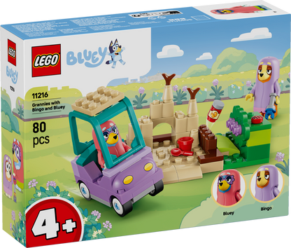 LEGO® | Bluey: Grannies with Bingo and Bluey (11216) - box front