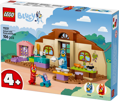 LEGO® | Bluey: School with Rusty and Bluey (11221) - box detail