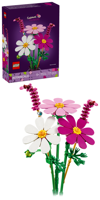LEGO® | Botanicals: Cosmos Flowers (11514) - box and product image