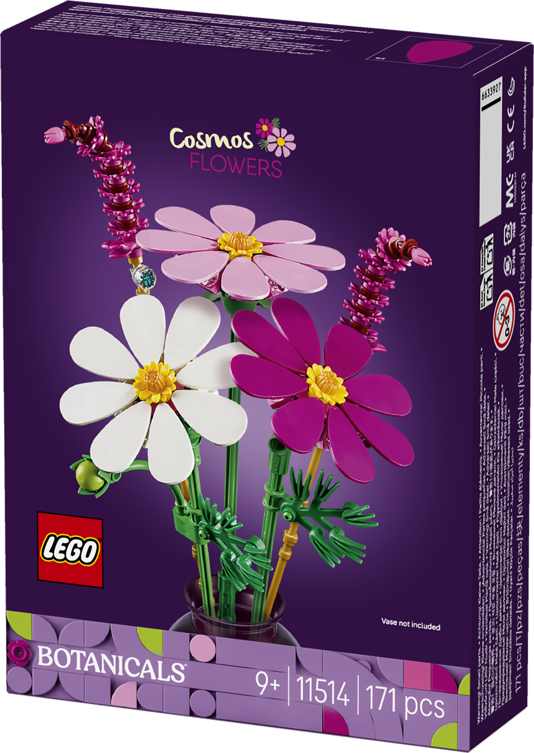 LEGO® | Botanicals: Cosmos Flowers (11514) - box detail