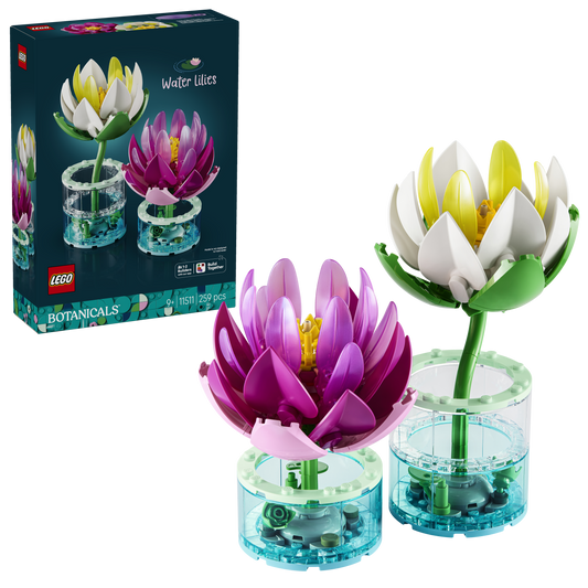LEGO® | Botanicals: Water Lilies (11511) - box and product image